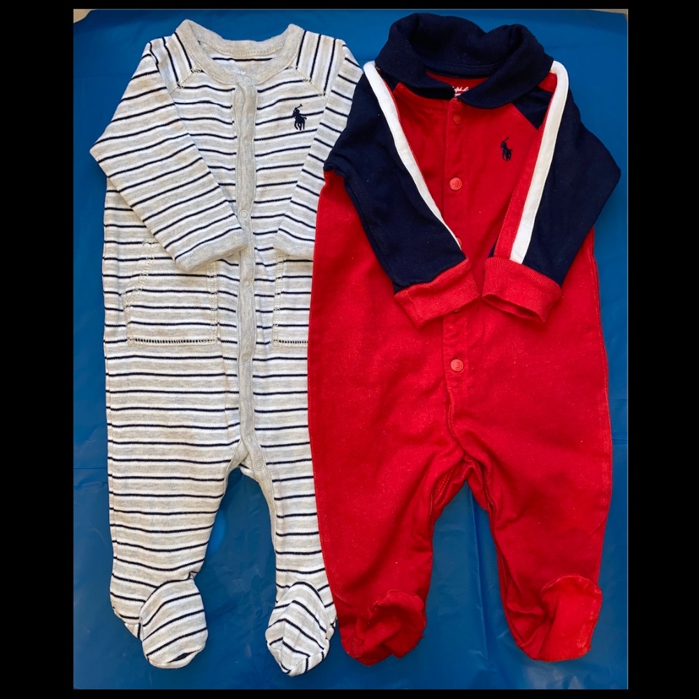 Ralph Lauren POLO Cover All 2 piece lot- Size 3M